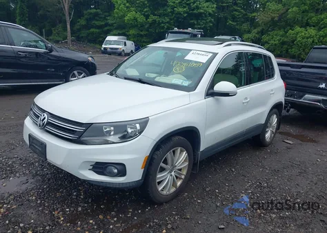 2015 Volkswagen Tiguan Sel z USA, uszkodzony, nr VIN WVGBV7AX0FW519212